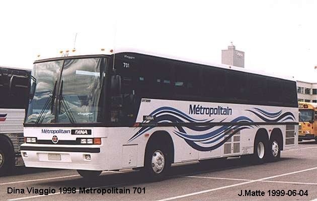 BUS/AUTOBUS: Dina Viaggio 1998 Auger-Metropolitain