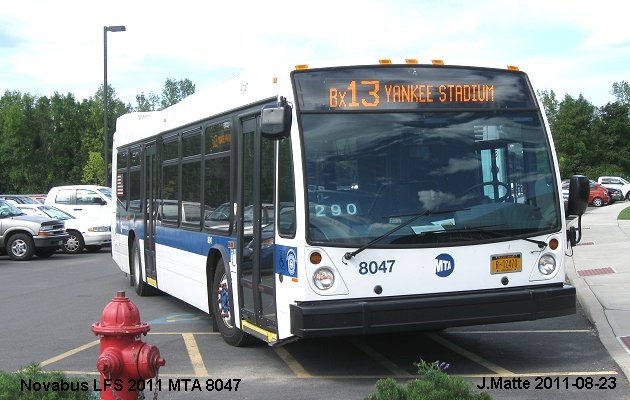 BUS/AUTOBUS: Novabus LFS 2011 MTA