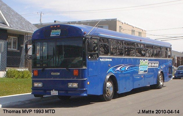 BUS/AUTOBUS: Thomas MVP 1993 MTD