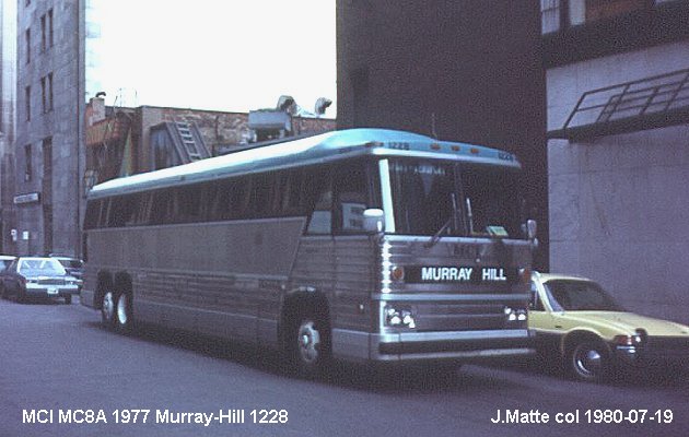 BUS/AUTOBUS: MCI MC 8 A 1977 Murray Hill