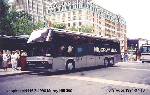 BUS/AUTOBUS: Neoplan AN 116/3 1990 Murray Hill