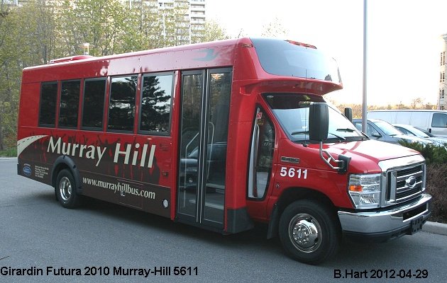 BUS/AUTOBUS: Girardin G5 2010 Murray Hill