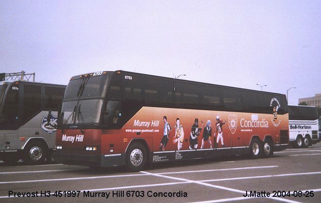 BUS/AUTOBUS: Prevost H3-45 1997 Murray Hill