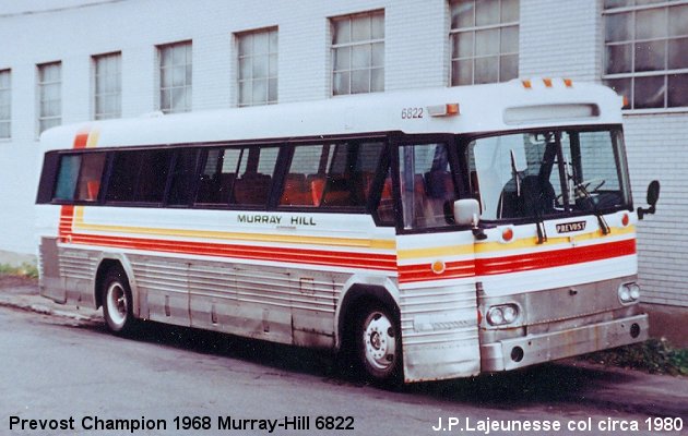 BUS/AUTOBUS: Pontiac Champion 35 1968 Murray-Hill