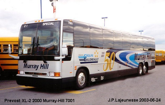 BUS/AUTOBUS: Prevost XL-2 2000 Murray Hill