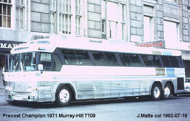 BUS/AUTOBUS: Prevost Champion 1971 Murray Hill