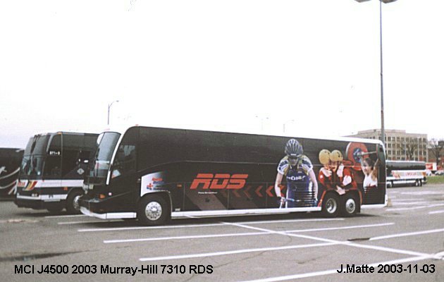 BUS/AUTOBUS: MCI J4500 2003 Murray Hill
