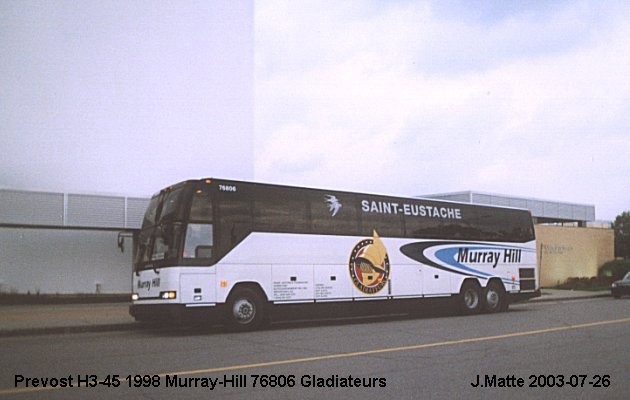 BUS/AUTOBUS: Prevost H3-45 1998 Murray Hill