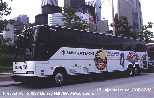 BUS/AUTOBUS: Prevost H3-45 1998 Murray Hill