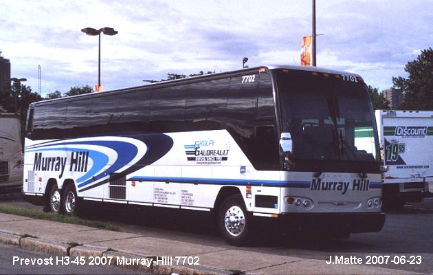 BUS/AUTOBUS: Prevost H3-45 2007 Murray Hill