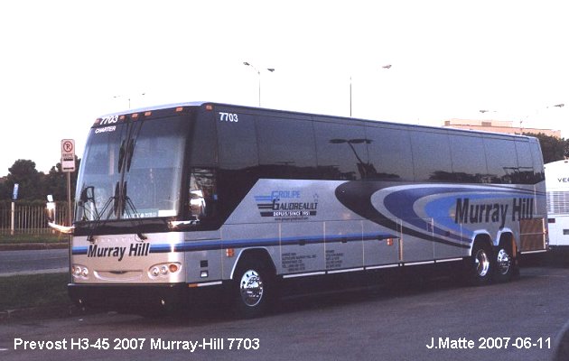 BUS/AUTOBUS: Prevost H3-45 2007 Murray Hill