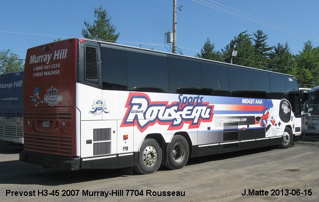 BUS/AUTOBUS: Prevost H3-45 2007 Murray Hill