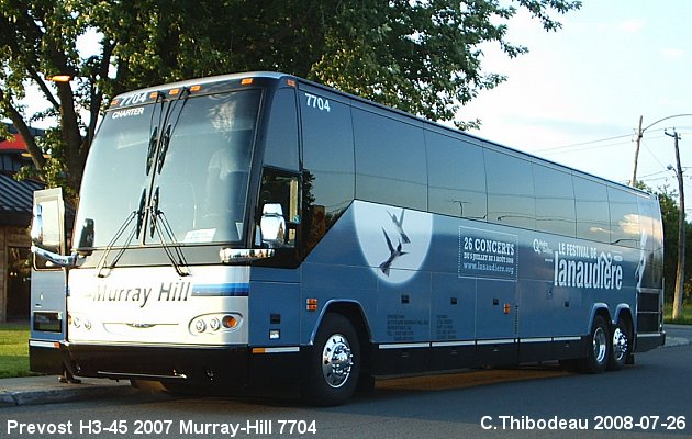 BUS/AUTOBUS: Prevost H3-45 2007 Murray Hill