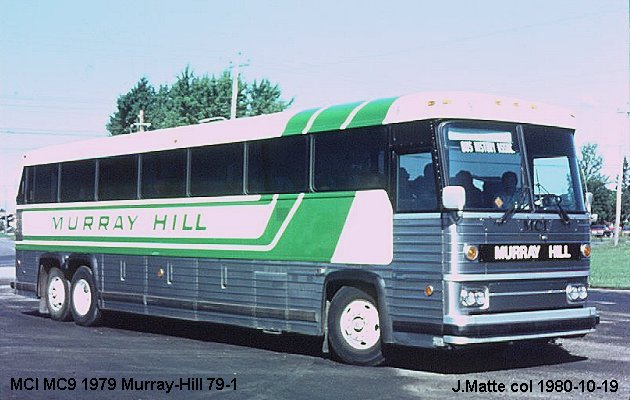 BUS/AUTOBUS: MCI MC 9 1979 Murray Hill