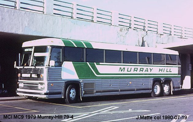 BUS/AUTOBUS: MCI MC 9 1979 Murray Hill