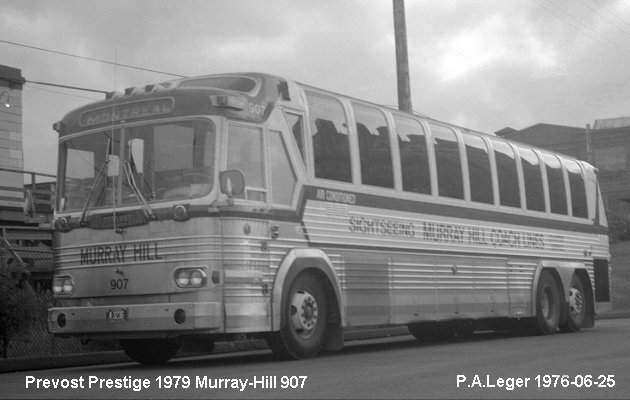 BUS/AUTOBUS: Prevost Prestige 1979 Murray-Hill