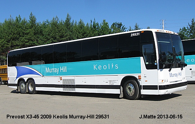 BUS/AUTOBUS: Prevost X3-45 2009 Murray Hill