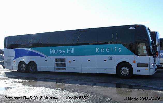 BUS/AUTOBUS: Prevost H3-45 2013 Keolis Murray-Hill