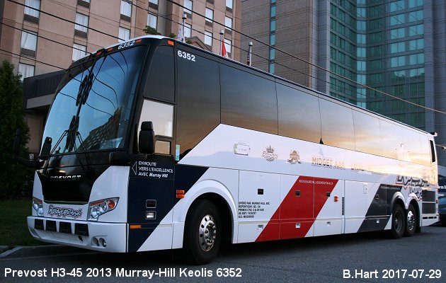 BUS/AUTOBUS: Prevost H3-45 2013 Keolis-Murray Hill