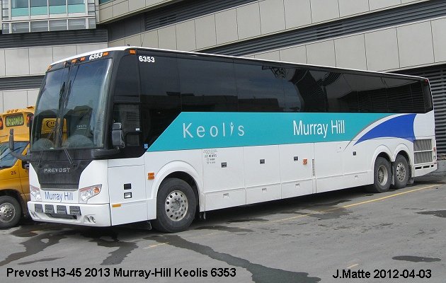 BUS/AUTOBUS: Prevost H3-45 2013 Keolis Murray-Hill