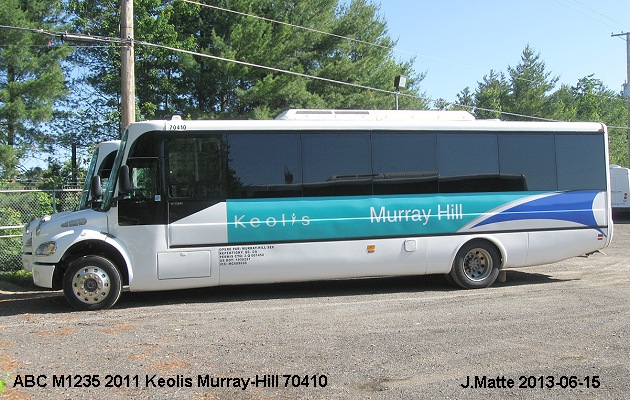 BUS/AUTOBUS: ABC M1235 2011 Murray Hill