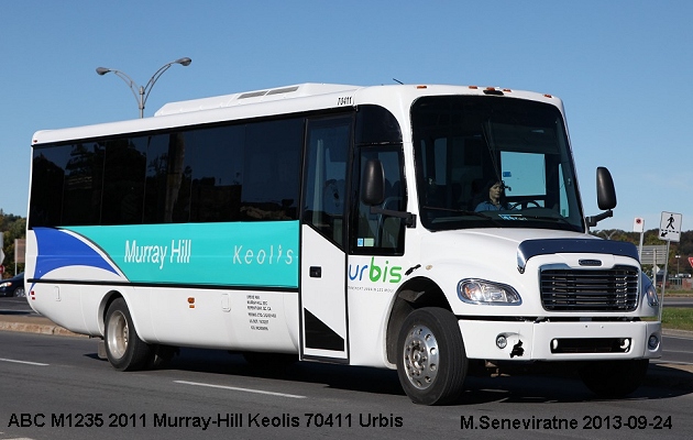 BUS/AUTOBUS: ABC M1235 2012 Keolis Murray-Hill