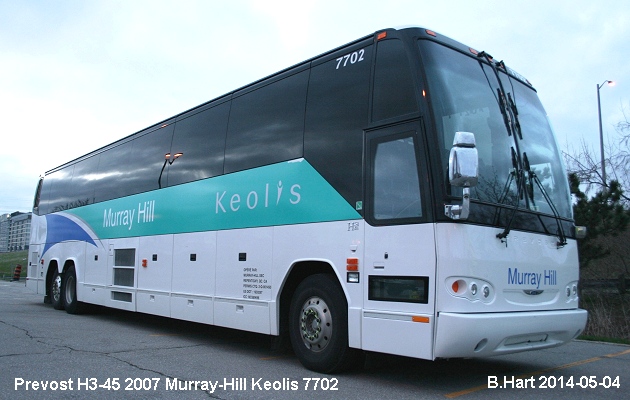 BUS/AUTOBUS: Prevost H3-45 2007 Keolis Murray-Hill