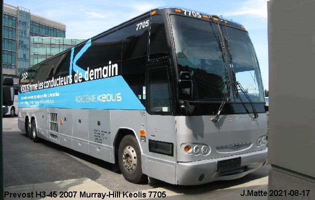 BUS/AUTOBUS: Prevost H3-45 2007 Keolis-Murrayhill