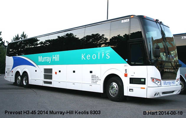 BUS/AUTOBUS: Prevost H3-45 2014 Murray-Hill Keolis