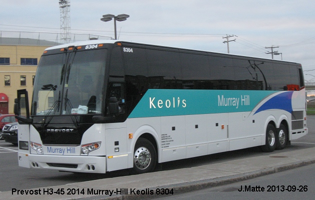 BUS/AUTOBUS: Prevost H3-45 2014 Murray Hill