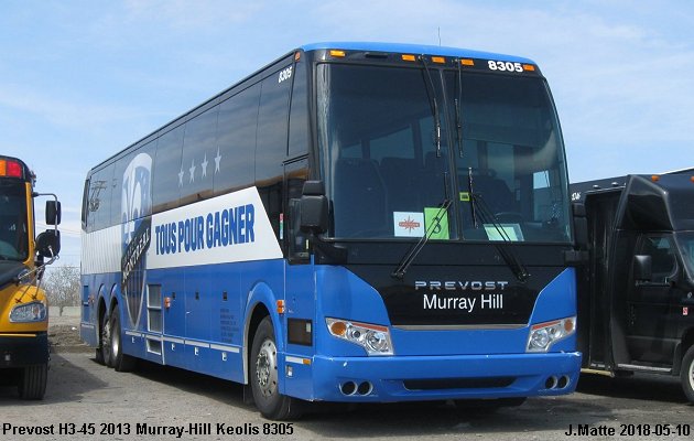 BUS/AUTOBUS: Prevost H3-45 2013 Murray-Hill Keolis