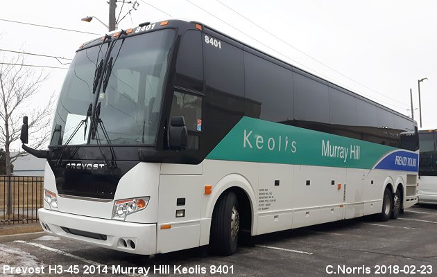 BUS/AUTOBUS: Prevost H3-45 2014 Keolis