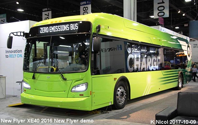 BUS/AUTOBUS: New Flyer XE40 2016 New Flyer