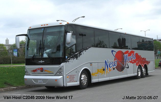 BUS/AUTOBUS: Van Hool C2045 2009 New World