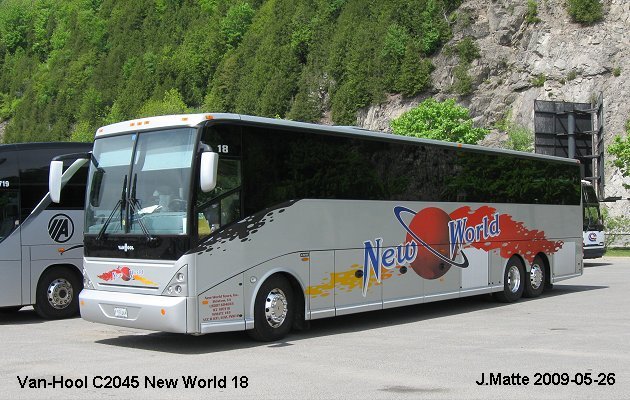 BUS/AUTOBUS: Van Hool C2045 2002 New World