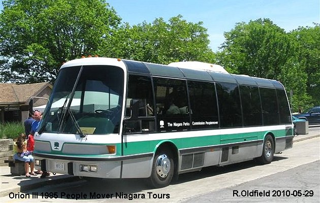 BUS/AUTOBUS: Orion Orion III 1985 Niagara Tours