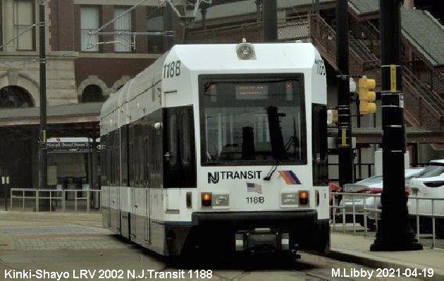 BUS/AUTOBUS: Kinki-Sharyo LRV 2002 N.J.Transit