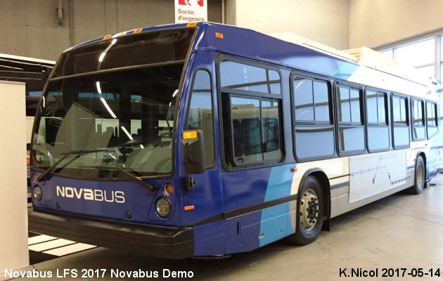 BUS/AUTOBUS: Novabus LFS 2017 Novabus