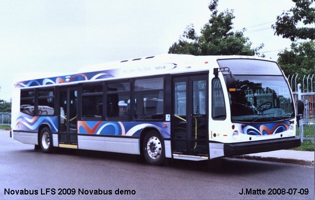 BUS/AUTOBUS: Novabus LFS 2009 Novabus