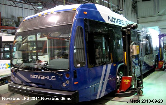 BUS/AUTOBUS: Novabus LFS 2011 Novabus