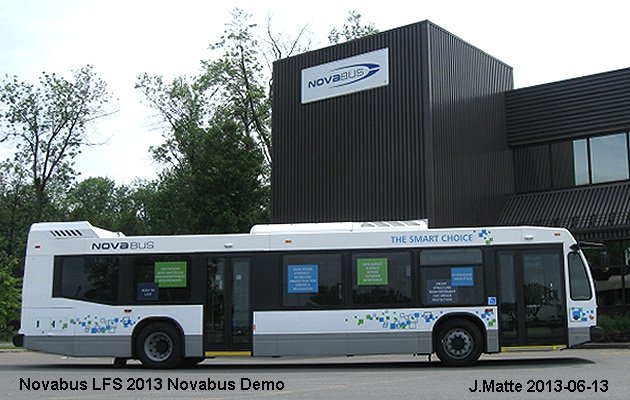 BUS/AUTOBUS: Novabus LFS 2013 Novabus