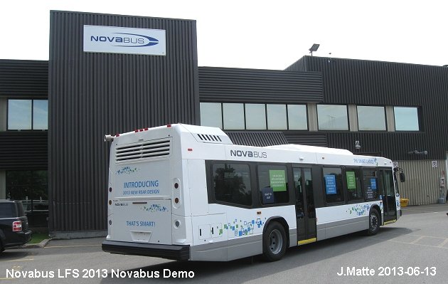 BUS/AUTOBUS: Novabus LFS 2013 Novabus