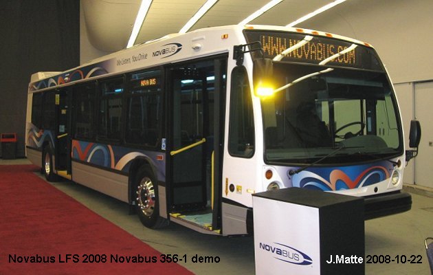 BUS/AUTOBUS: Novabus LFS 2008 Novabus