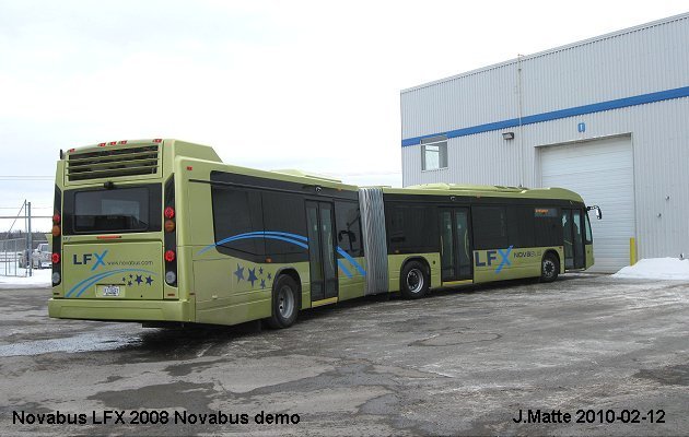 BUS/AUTOBUS: Novabus LFX 2008 Novabus