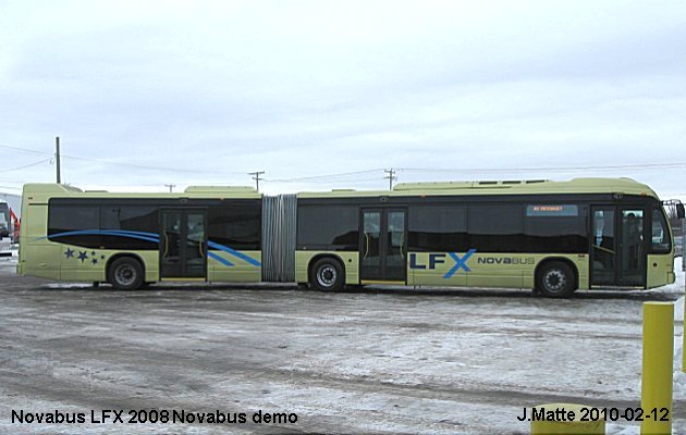 BUS/AUTOBUS: Novabus LFX 2008 Novabus