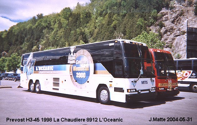 BUS/AUTOBUS: Prevost H3-45 1998 Chaudiere