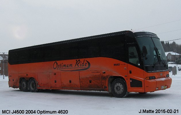 BUS/AUTOBUS: MCI J4500 2004 Optimum Ride