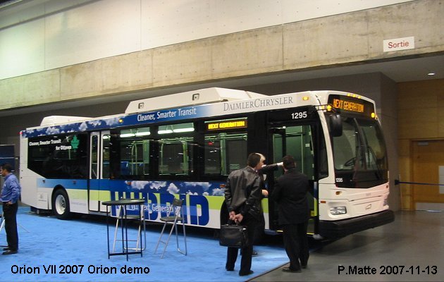 BUS/AUTOBUS: Orion VII Hybrid 2007 Orion