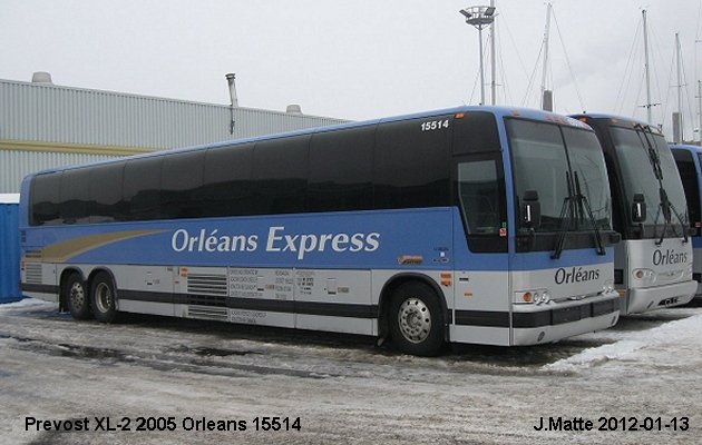 BUS/AUTOBUS: Prevost XL-2 2005 Orleans