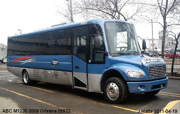 BUS/AUTOBUS: ABC M1235 2009 Orleans